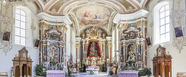Parish Church of St. Peter in Villnoss Valley, South Tyrol, Italy