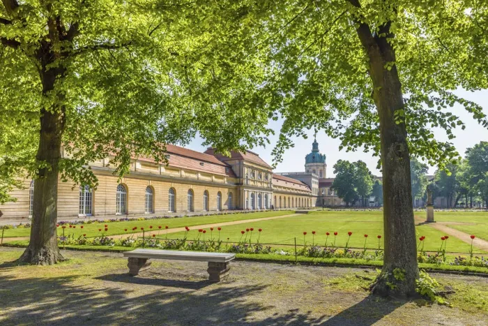 Framed Print : Park of Charlottenburg Palace, Berlin, Germany