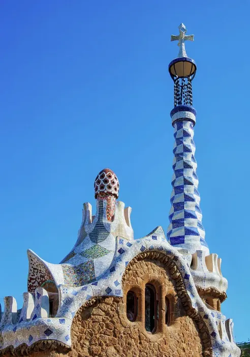 Framed Print : Park Guell, Barcelona, Catalonia, Spain Framed Print : Park Guell, Barcelona, Catalonia, Spain