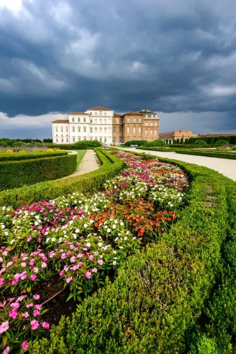 Framed Print : The park of Palace of Venaria, Residences of the Royal House of Savoy. Europe. Italy Framed Print : The park of Palace of Venaria, Residences of the Royal House of Savoy. Europe. Italy