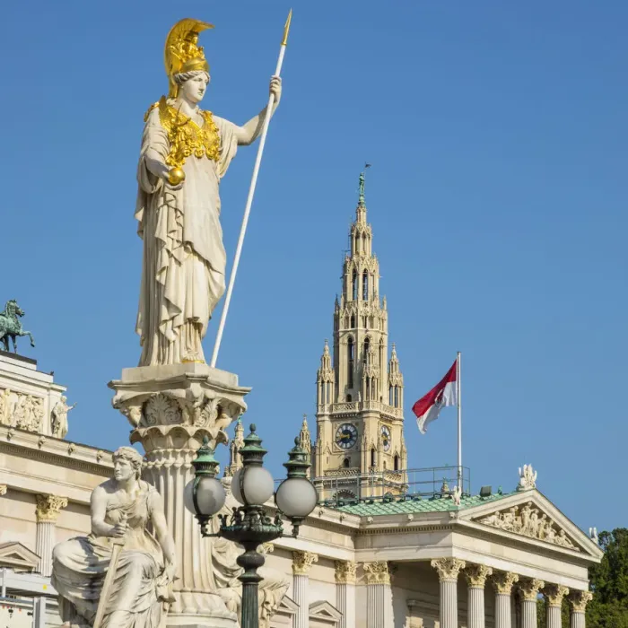 Framed Print : Parliament building, Vienna, Austria Framed Print : Parliament building, Vienna, Austria
