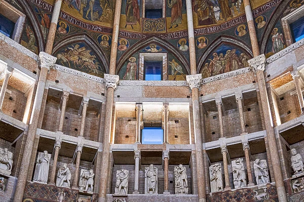 Parma Baptistery. Emilia Romagna, Italy