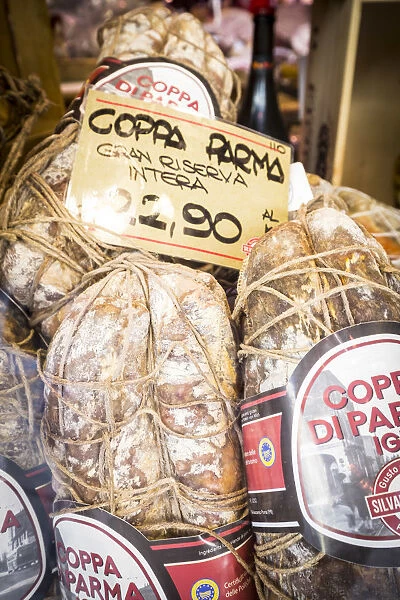 Parma hams, Parma, Emilia-Romagna, Italy