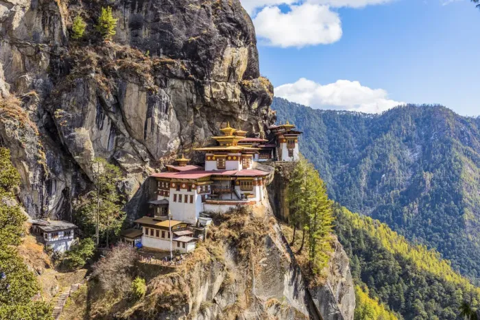 Framed Print : Paro Taktsang (Tigers Nest), Paro District, Bhutan