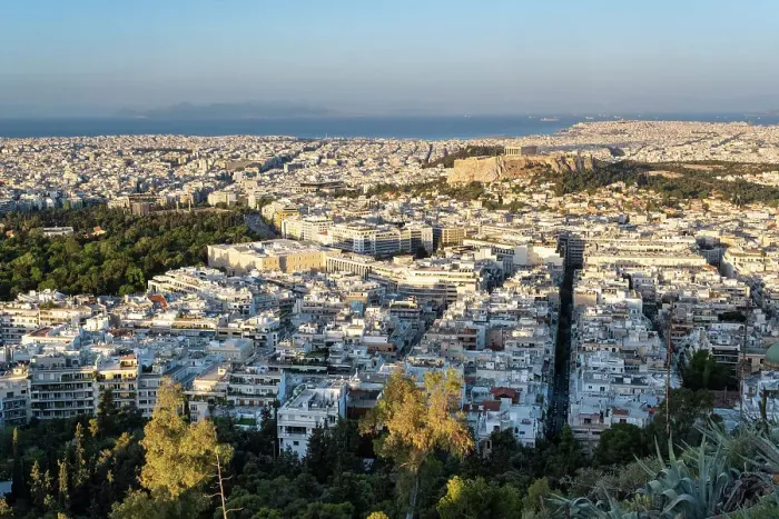 Framed Print : Parthenon on the Acroplis viewed from Lycabettus Hill, Athens, Greece Framed Print : Parthenon on the Acroplis viewed from Lycabettus Hill, Athens, Greece