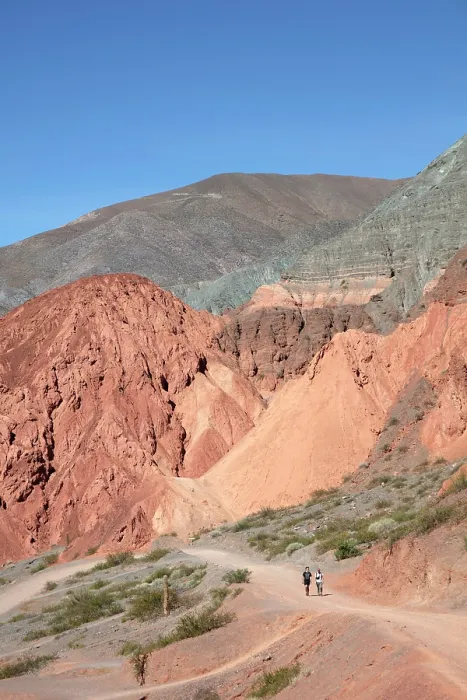 Framed Print : The 'Paseo de los Colorados' natural path in Purmamarca, Quebrada de Humahuaca, Jujuy, Northwest Argentina