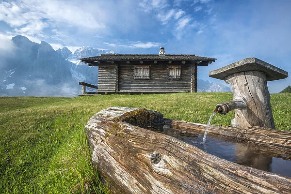 Passo Gardena, Dolomites, South Tyrol, Italy