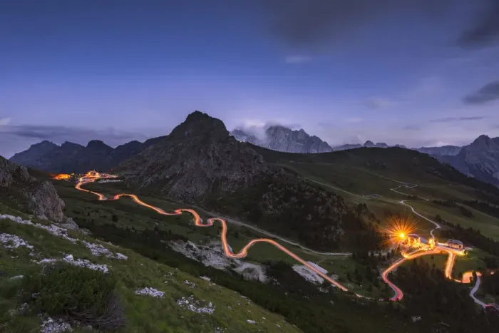Framed Print : Passo Pordoi, Canazei, Trento, Trentino - Alto Adige, Italy, Europe, Dolomites