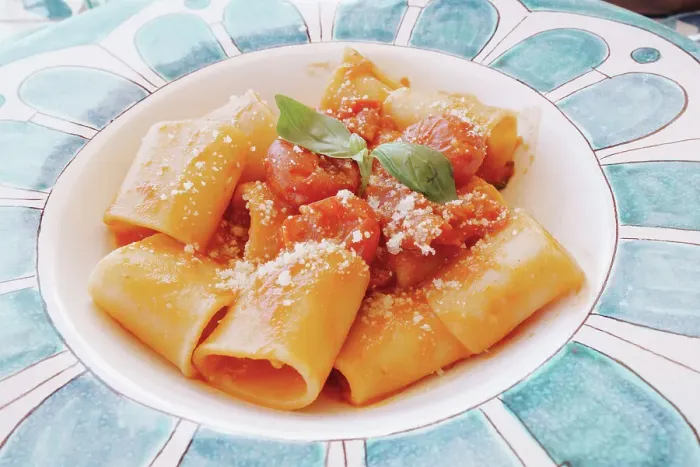 Framed Print : Pasta Pomodoro, Villa Cimbrone Ravello, Amalfi Coast, Campania, Italy Framed Print : Pasta Pomodoro, Villa Cimbrone Ravello, Amalfi Coast, Campania, Italy