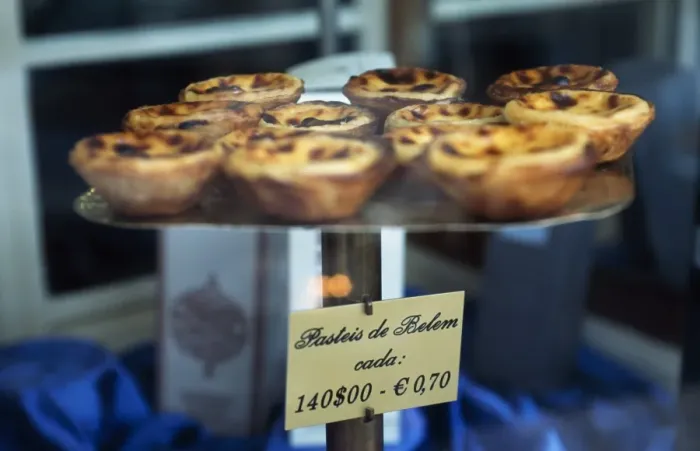 Framed Print : Pasteis de Belem a type of custard tart Framed Print : Pasteis de Belem a type of custard tart