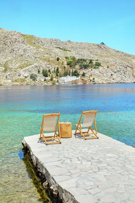 Framed Print : Path leading to the turquoise waters of Nimborio Beach, Nimborio, Symi Island, Dodecanese Islands, Greece Framed Print : Path leading to the turquoise waters of Nimborio Beach, Nimborio, Symi Island, Dodecanese Islands, Greece