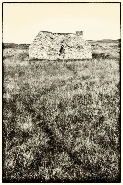 Framed Print : Path to Ruined Cottage, Malin Head, County Donegal, Ireland Framed Print : Path to Ruined Cottage, Malin Head, County Donegal, Ireland