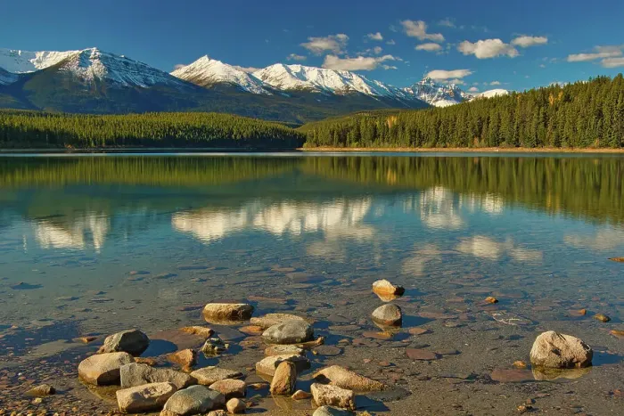 Framed Print : Patricia Lake and the Trident Range, Jasper National Park, Alberta, Canada Framed Print : Patricia Lake and the Trident Range, Jasper National Park, Alberta, Canada