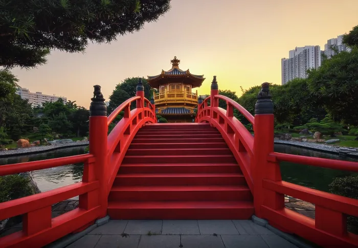 Framed Print : Pavilion of Absolute Perfection at Nan Lian Garden, Diamond Hill, Kowloon, Hong Kong island, Hong Kong, China Framed Print : Pavilion of Absolute Perfection at Nan Lian Garden, Diamond Hill, Kowloon, Hong Kong island, Hong Kong, China