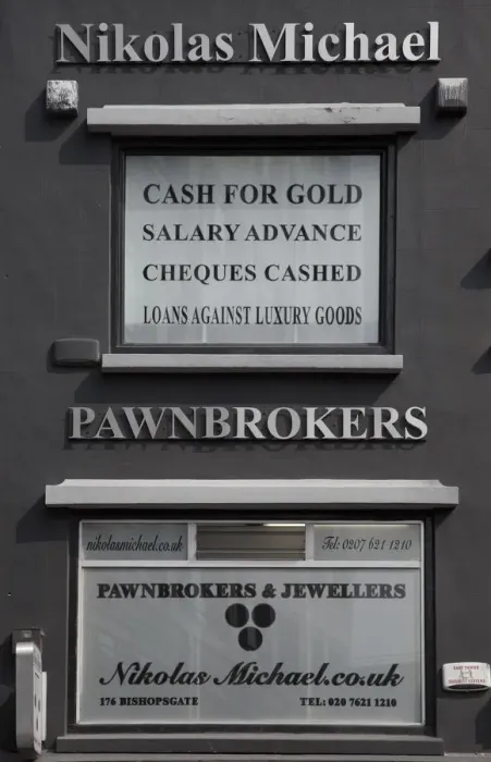 Framed Print : Pawnbroker, London, England, UK