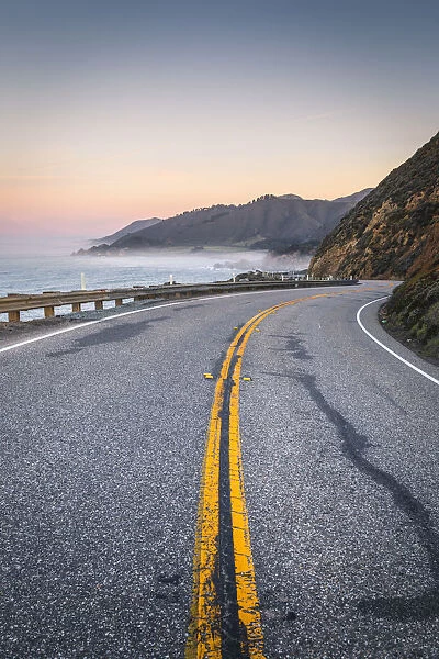 Paxific coast Highway in Monterey southern region, Northern California, USA
