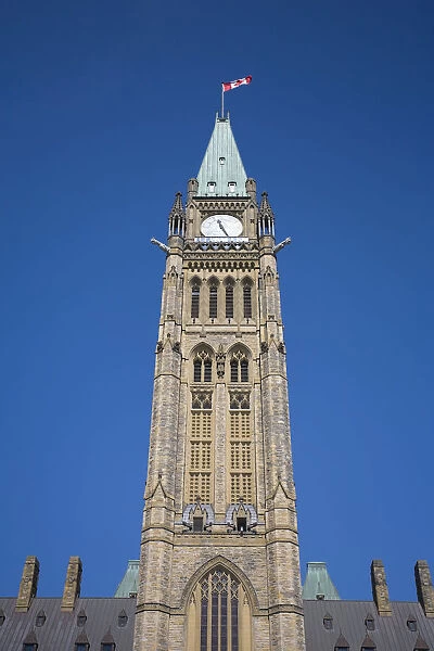 Peace Tower and Clock, Parliament Hill, Ottawa, Ontario, Canada