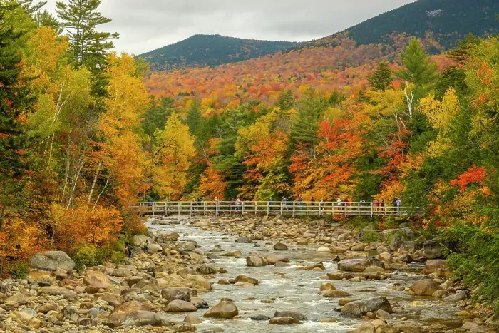 Framed Print : Pemigewasset River, Kancamagus Highway, New Hampshire, USA Framed Print : Pemigewasset River, Kancamagus Highway, New Hampshire, USA