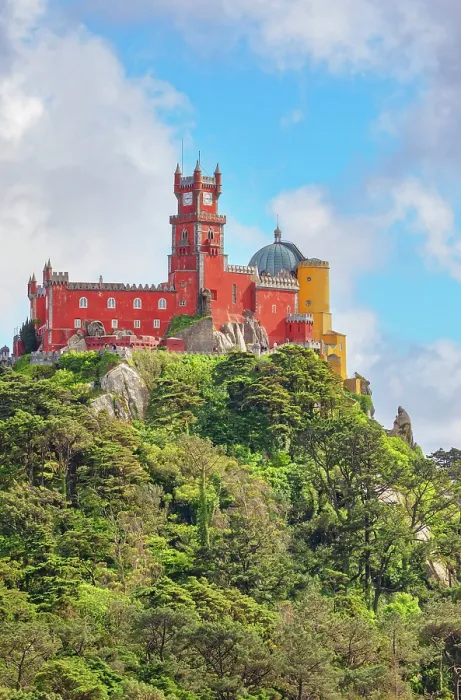 Framed Print : Pena Palace, Sintra, Portugal Framed Print : Pena Palace, Sintra, Portugal