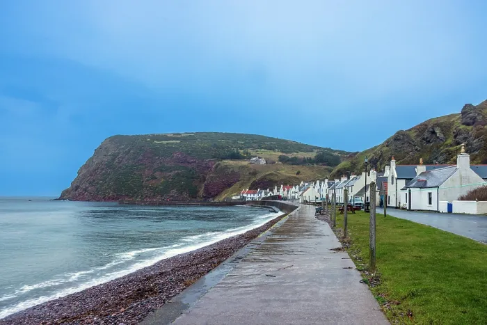 Framed Print : Pennan village, Aberdeenshire, Scotland, UK Framed Print : Pennan village, Aberdeenshire, Scotland, UK