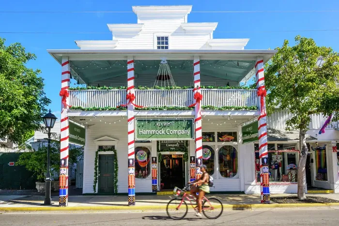 Framed Print : People in Duval Street Key West, Florida, USA Framed Print : People in Duval Street Key West, Florida, USA