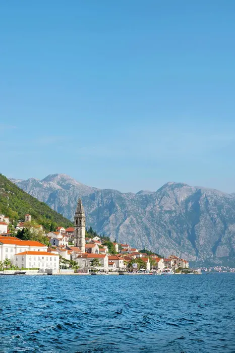 Framed Print : Perast, Kotor Bay, Montenegro