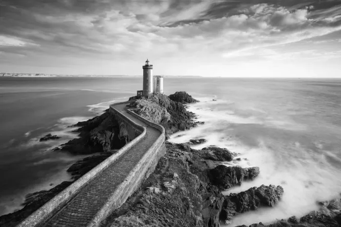 Framed Print : Petit Minou lighthouse, Plouzane, Brittany, France Framed Print : Petit Minou lighthouse, Plouzane, Brittany, France