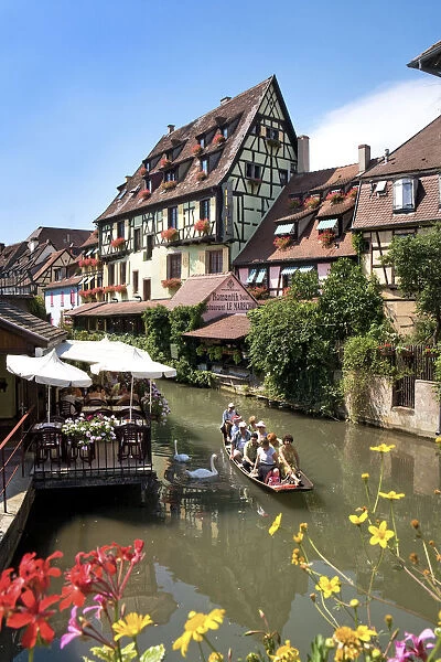 Petite Venice, Colmar, Alsace, France