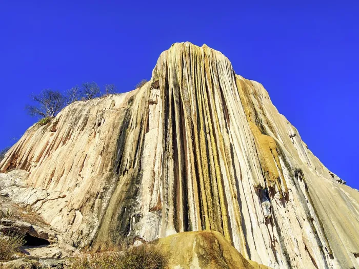Framed Print : Petrified Waterfall at sunset, Hierve el Agua, San Lorenzo Albarradas, Oaxaca State, Mexico Framed Print : Petrified Waterfall at sunset, Hierve el Agua, San Lorenzo Albarradas, Oaxaca State, Mexico