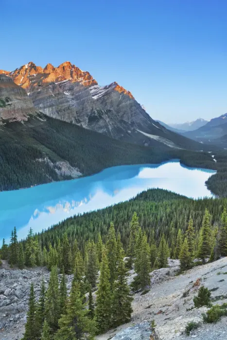 Framed Print : Peyto Lake with Mount Patterson - Canada, Alberta, Banff National Park Framed Print : Peyto Lake with Mount Patterson - Canada, Alberta, Banff National Park