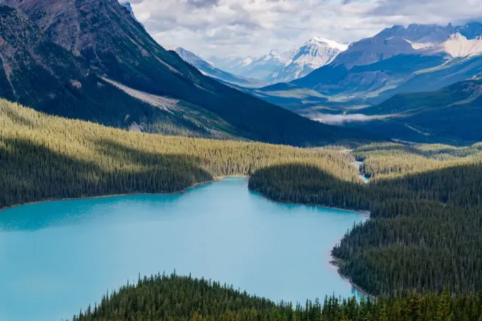 Framed Print : Peyto Lake with Mount Patterson - Canada, Alberta, Banff National Park. Canadian rockies Framed Print : Peyto Lake with Mount Patterson - Canada, Alberta, Banff National Park. Canadian rockies