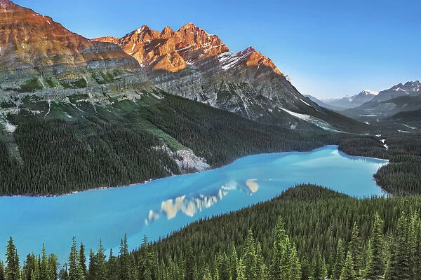 Peyto Lake with Mount Patterson - Canada, Alberta, Banff National Park