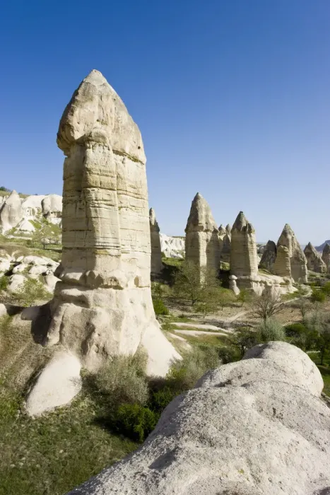Framed Print : Phallic pillars (Fairy Chimneys), Love Valley, near Goreme, Cappadocia, Anatolia, Turkey Framed Print : Phallic pillars (Fairy Chimneys), Love Valley, near Goreme, Cappadocia, Anatolia, Turkey