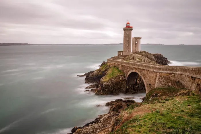 Framed Print : Phare du Petit Minou, Plouzane, Brest, Finistere departement Framed Print : Phare du Petit Minou, Plouzane, Brest, Finistere departement