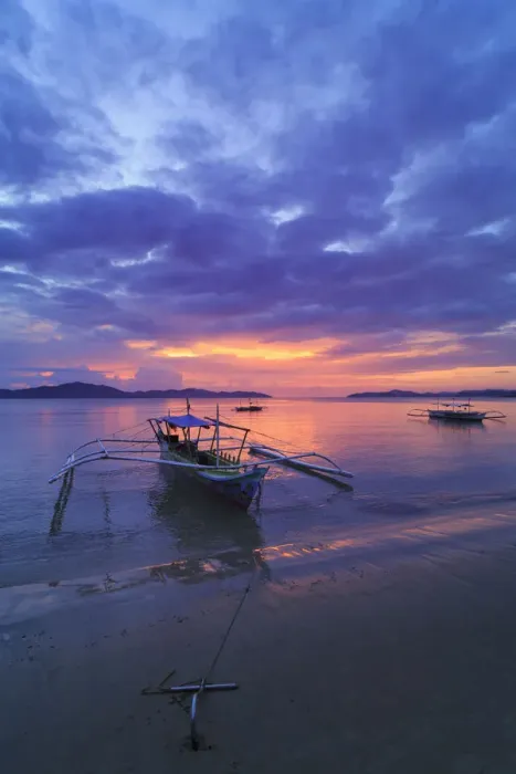 Framed Print : Philippines, Palawan, Port Barton