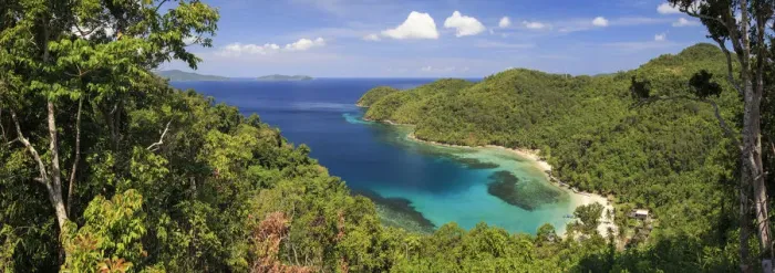 Framed Print : Philippines, Palawan, Port Barton, Turtle Bay