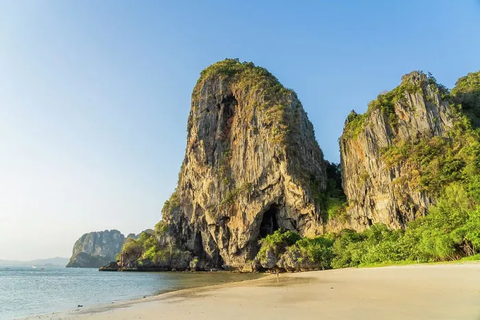 Framed Print : Phra Nang Beach, Railay, Ao Nang, Thailand