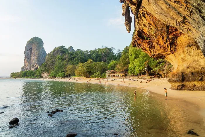 Framed Print : Phra Nang Beach seen from Phra nang Cave, Railay, Krabi, Thailand Framed Print : Phra Nang Beach seen from Phra nang Cave, Railay, Krabi, Thailand