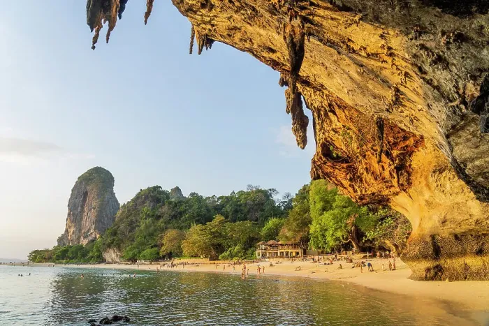 Framed Print : Phra Nang Beach seen from Phra nang Cave, Railay, Krabi, Thailand Framed Print : Phra Nang Beach seen from Phra nang Cave, Railay, Krabi, Thailand