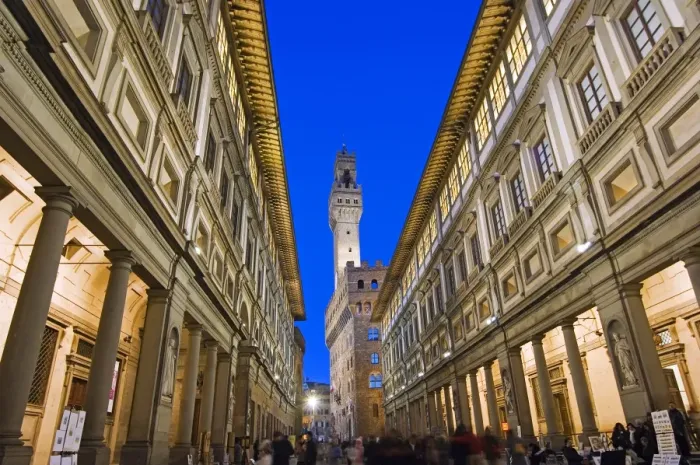 Framed Print : Piazza degli Uffizi Framed Print : Piazza degli Uffizi