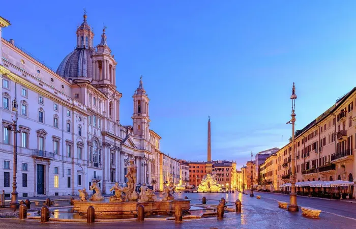 Framed Print : Piazza Navona, Rome, Italy Framed Print : Piazza Navona, Rome, Italy