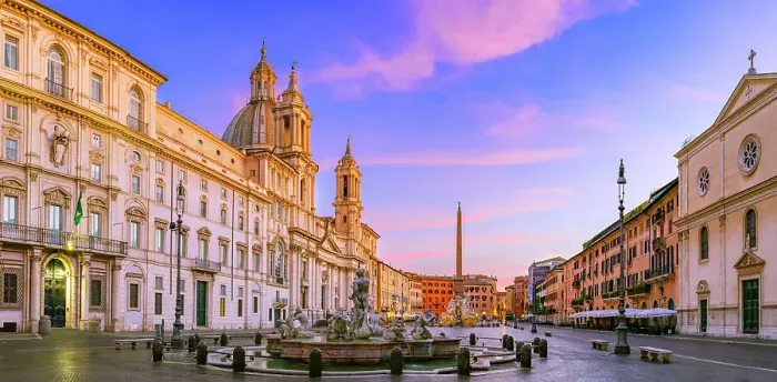 Framed Print : Piazza Navona, Rome, Italy Framed Print : Piazza Navona, Rome, Italy