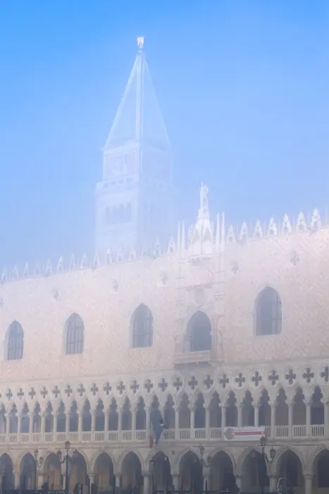 Framed Print : Piazza San Marco in the Fog, Venice, Veneto, Italy Framed Print : Piazza San Marco in the Fog, Venice, Veneto, Italy