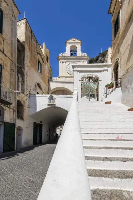 Framed Print : Picturesque corner of Atrani, Amalfi coast, Campania, Italy Framed Print : Picturesque corner of Atrani, Amalfi coast, Campania, Italy