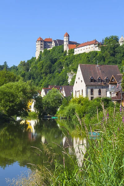 The picturesque Harburg Castle & Village, Harburg, Bavaria, Germany