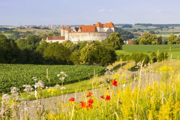Framed Print : The picturesque Medieval Harburg Castle, Harburg, Swabia, Bavaria, Germany Framed Print : The picturesque Medieval Harburg Castle, Harburg, Swabia, Bavaria, Germany