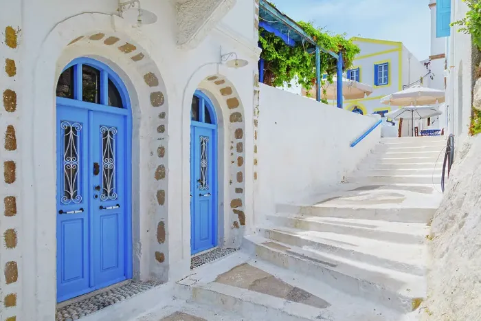 Framed Print : The picturesque village of Nikia, Nikia, Nisyros Island, Dodecanese Islands, Greece Framed Print : The picturesque village of Nikia, Nikia, Nisyros Island, Dodecanese Islands, Greece