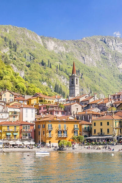 Picturesque village of Varenna, located on the eastern shore of Lake Como, Lecco province