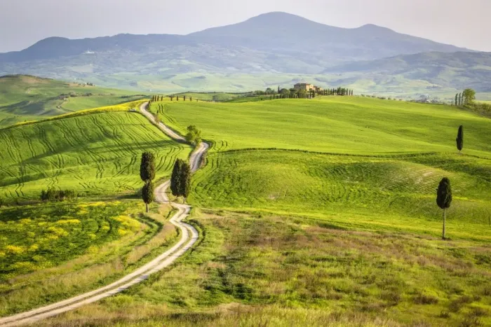 Framed Print : Pienza, Val d Orcia, Tuscany Framed Print : Pienza, Val d Orcia, Tuscany