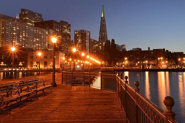 Pier 7, The Embarcadero, San Francisco, California, USA
